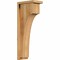 Ekena Millwork Huntington Rough Sawn Corbel w/Backplate, Western Red Cedar, 6"W x 10"D x 26"H COR06X10X26HUN01RWR - alternate 1